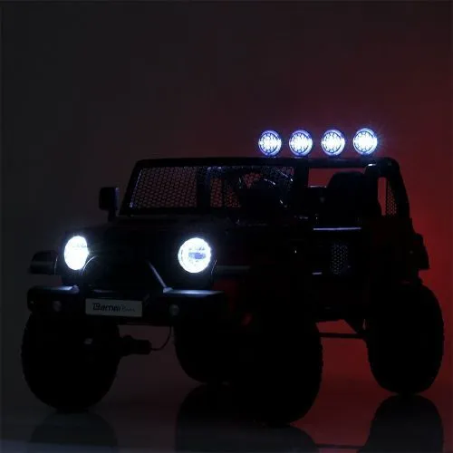 Детский электромобиль джип M 5780 EBLRS-3 MERCEDES красный фото 10