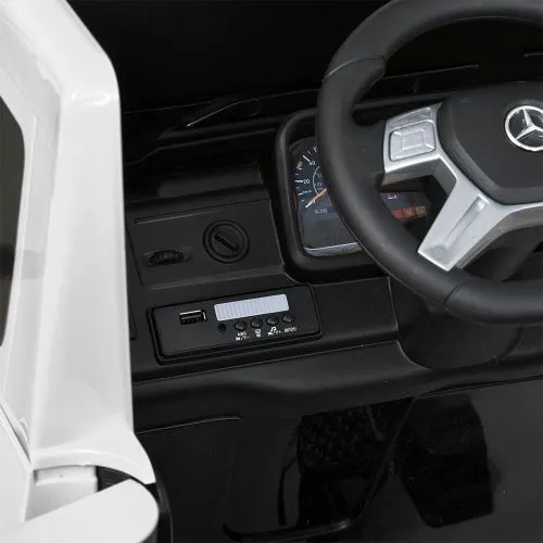 Детский электромобиль джип M 5837 EBLR-1(36V) MERCEDES белый фото 12