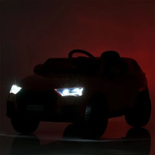 Детский электромобиль джип M 5796 EBLRS-3 AUDI бордовый фото 4