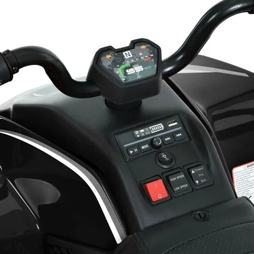 Картинка товара Детский квадроцикл M 6128 EBLR-2(24V) Bambi Racer: 2,4G, 4х75W, 24V 7AH - ЧЕРНЫЙ на Raspashonka.ua фото 12