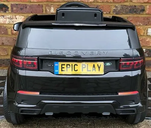 Детский электромобиль джип M 4846 EBLRS-2 LAND ROVER черный металлик фото 8