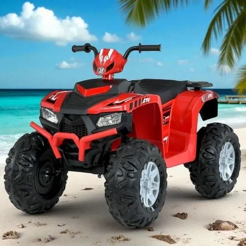 Картинка товара Детский квадроцикл M 6060 EL-3(24V), BAMBI RACER: пульт, 8 км/ч, 2*35W, 24V5AH, EVA - КРАСНЫЙ на Raspashonka.ua фото 2