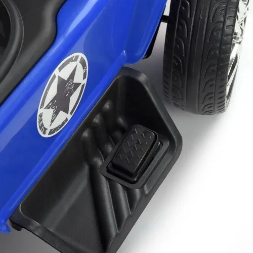 Детский электромобиль M 4800 E-4  синий  фото 5