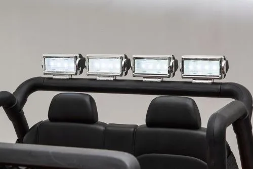 Детский электромобиль джип XMX 617 BLACK JEEP черный фото 9