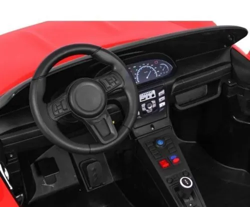 Картинка товара Детский двухместный электромобиль Porsche Cayman PA.A021A.CR: 180W, 15км/ч, без пульта - КРАСНЫЙ на Raspashonka.ua фото 17