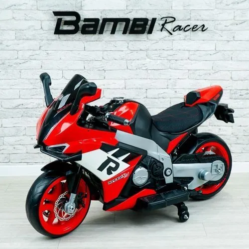 Картинка товара Детский мотоцикл M 6013 EL-3(24V), BAMBI RACER: 150W, 17 км/ч, 24V 9А - КРАСНЫЙ на Raspashonka.ua фото 2