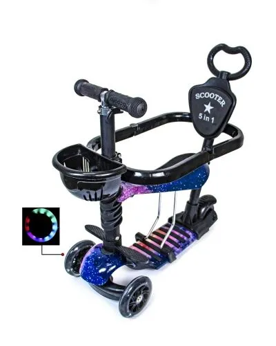 Картинка товара Самокат 5in1 "Божья коровка" Universe с бортиком (1926379865) на Raspashonka.ua фото 3