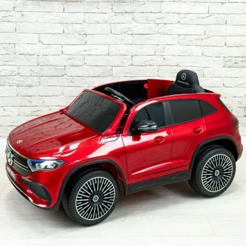 Детский электромобиль джип M 5027 EBLRS-3 MERCEDES EQA 250 бордовый фото 2